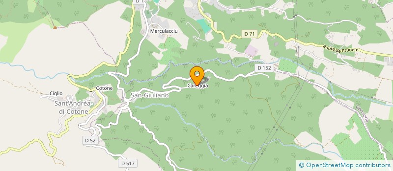localisation de l'entreprise CORSICA SURE à SAN-GIULIANO