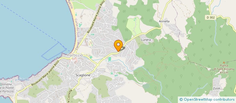 localisation de l'entreprise CORSICA YACHTING SERVICES  GROSSETO-PRUGNA