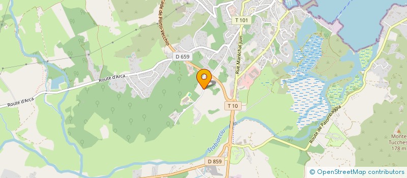 localisation de l'entreprise CORSICAMARGUE à PORTO-VECCHIO