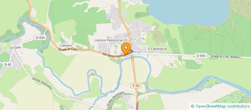 localisation de l'entreprise CORSICAMIS à ALERIA