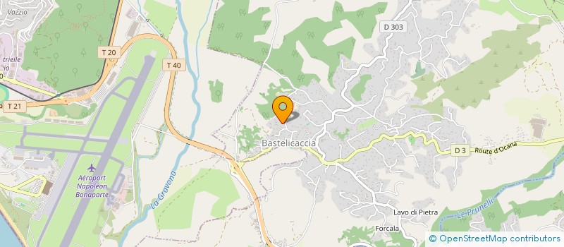 localisation de l'entreprise CORSICAN RACE à BASTELICACCIA