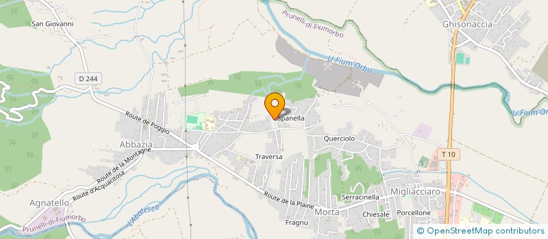 localisation de l'entreprise CORSICASPI à PRUNELLI-DI-FIUMORBO