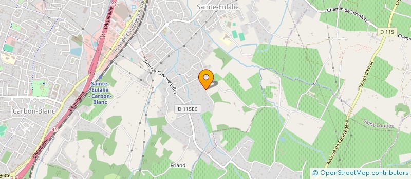 localisation de l'entreprise CORSICCIO à SAINTE-EULALIE