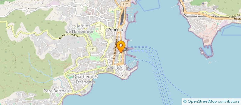 localisation de l'entreprise CORSICONIKA à AJACCIO