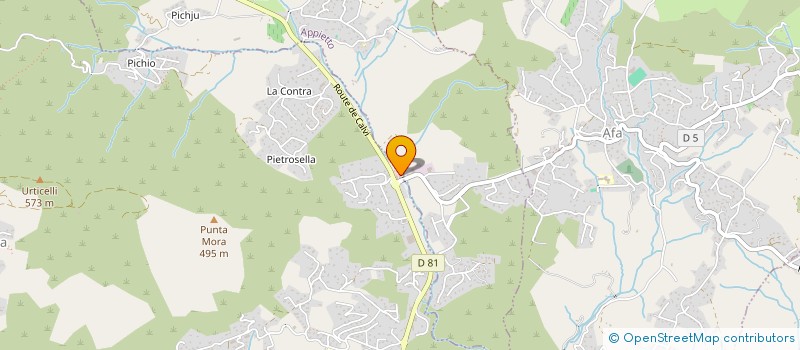 localisation de l'entreprise CORSIGERS BREIZH à ALATA