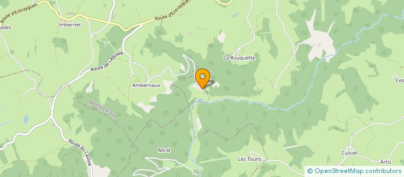 localisation de l'entreprise CORSIVA HUB FRANCE  LE NAYRAC