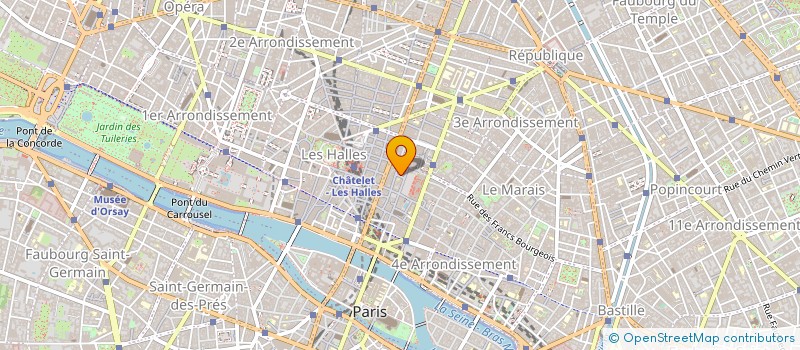 localisation de l'entreprise CORSO BALARD  PARIS