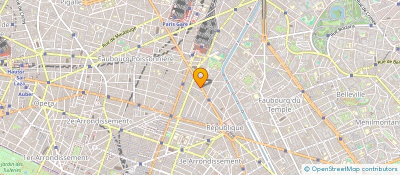 localisation de l'entreprise CORSO ITALIA  PARIS