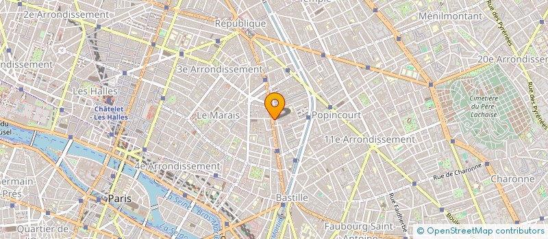 localisation de l'entreprise CORSO-MESANGUY  PARIS