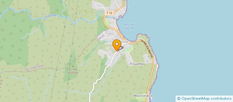 localisation de l'entreprise CORSU DI CORE  CONCA