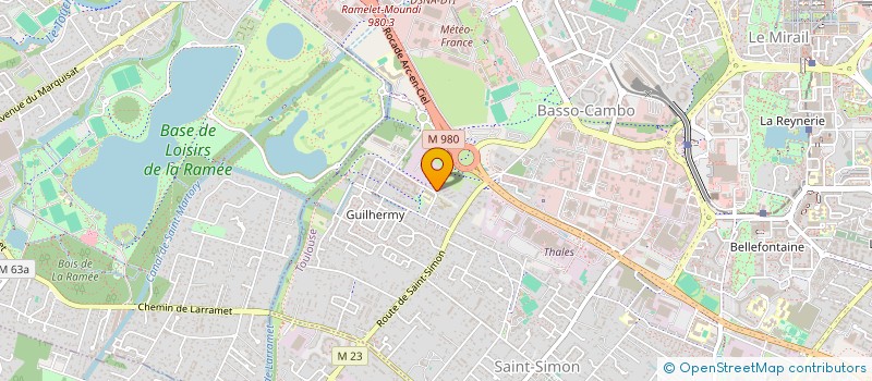 localisation de l'entreprise CORTADELLAS INDIVISION  TOULOUSE