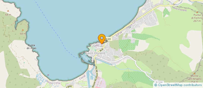 localisation de l'entreprise CORTALINA à SAINT-FLORENT