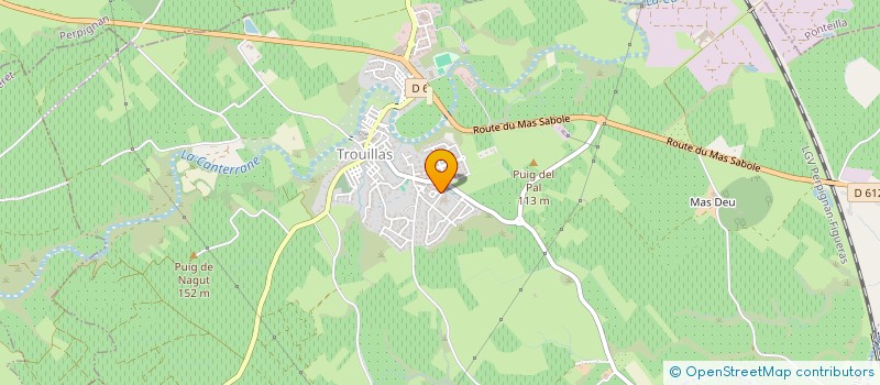 localisation de l'entreprise CORTALLA GROUPE  PERPIGNAN