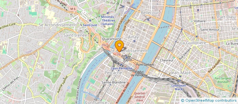 localisation de l'entreprise CORTAMBERT MAP à LYON