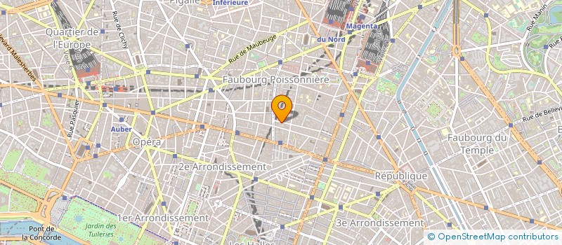 localisation de l'entreprise CORTAPETRA EURL à PARIS