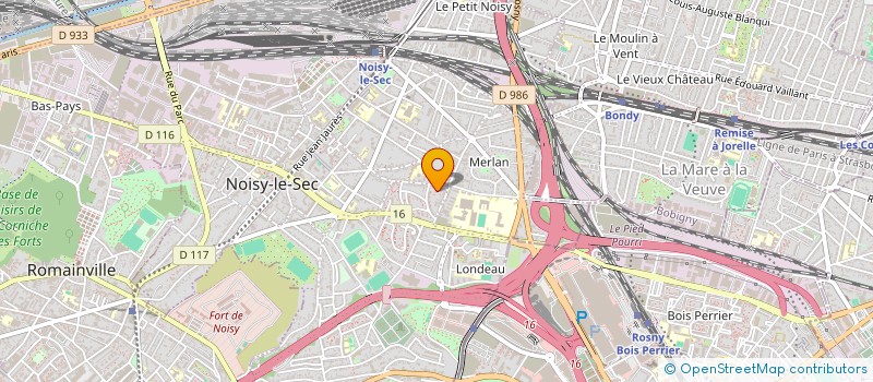 localisation de l'entreprise CORTE PLAISANCE à NOISY-LE-SEC