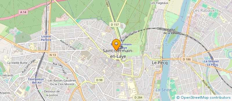 localisation de l'entreprise CORTEC IMMO  SAINT-GERMAIN-EN-LAYE