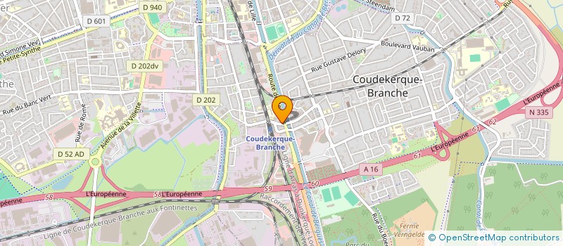 localisation de l'entreprise CORTECH 'CONSTRUCTION ORGANISATION ET REALISATIONS TECHNIQUES' à COUDEKERQUE-BRANCHE