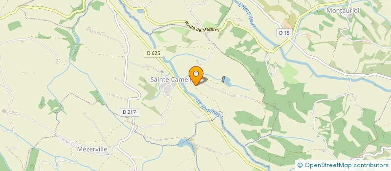 localisation de l'entreprise CORTEGE  SAINTE-CAMELLE