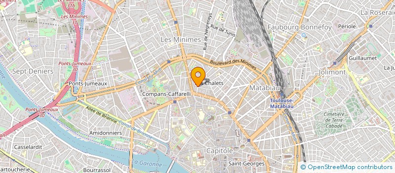 localisation de l'entreprise CORTEL  TOULOUSE