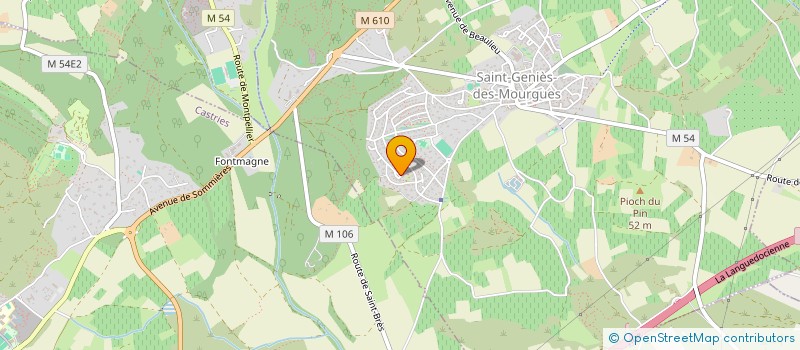 localisation de l'entreprise CORTEN AND CO à SAINT-GENIES-DES-MOURGUES