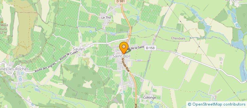 localisation de l'entreprise CORTENOVA CONSEIL à SAINT-BOIL