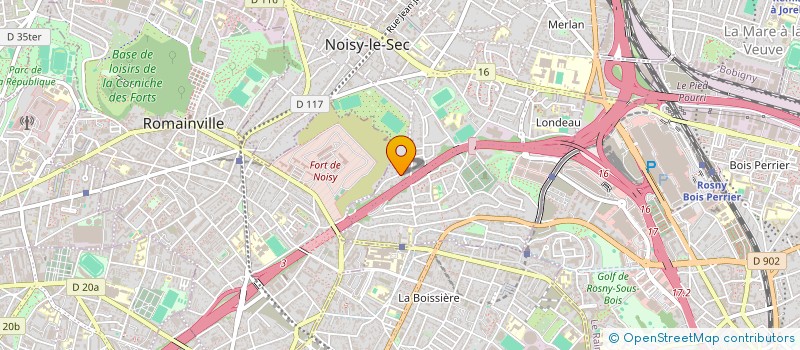 localisation de l'entreprise CORTES-ARDILA à NOISY-LE-SEC