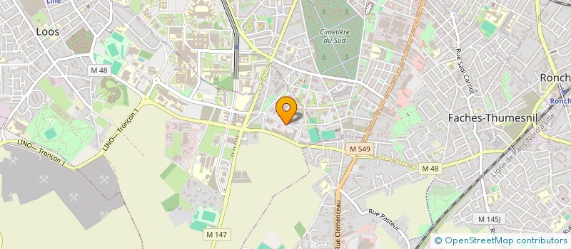 localisation de l'entreprise CORTEURA  LOOS