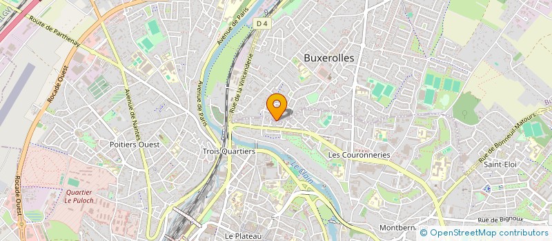 localisation de l'entreprise CORTEX  BUXEROLLES