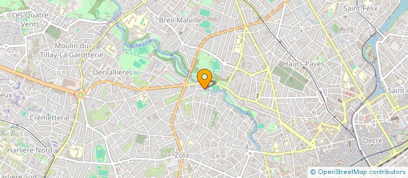localisation de l'entreprise CORTEX ET CORTEX  NANTES