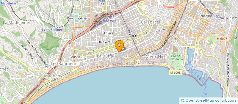 localisation de l'entreprise CORTI ANNIE ET ARMAND  NICE