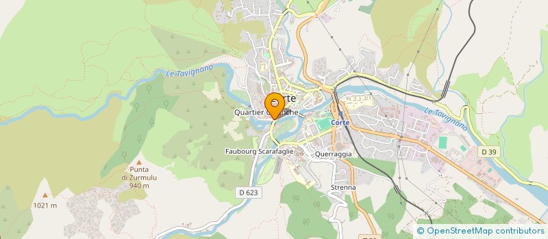 localisation de l'entreprise CORTI HUMIDITE à CORTE