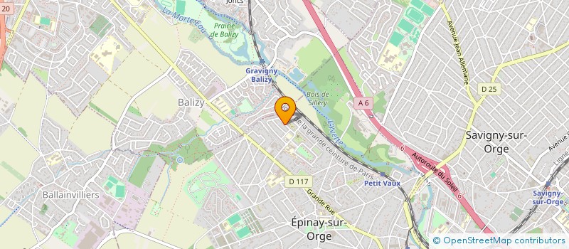 localisation de l'entreprise CORTIA SECURITY  EPINAY-SUR-ORGE