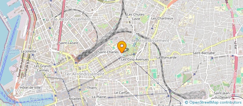 localisation de l'entreprise CORTINAV  MARSEILLE