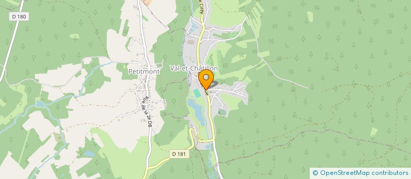 localisation de l'entreprise CORTIS  VAL-ET-CHATILLON