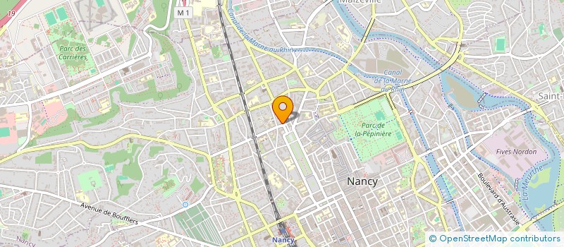 localisation de l'entreprise CORTO à NANCY