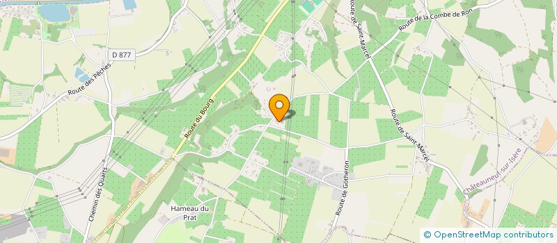 localisation de l'entreprise CORTO  CHATEAUNEUF-SUR-ISERE