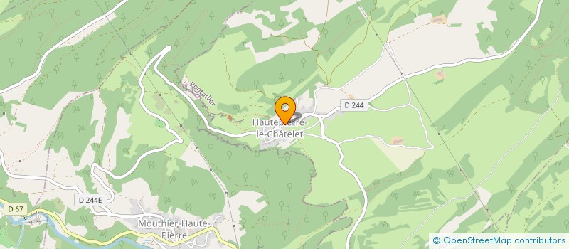 localisation de l'entreprise CORTO  LES PREMIERS SAPINS