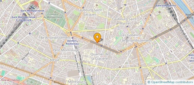 localisation de l'entreprise CORTO FILMS à PARIS