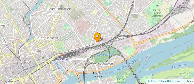 localisation de l'entreprise CORTO LOISIRS à NANTES