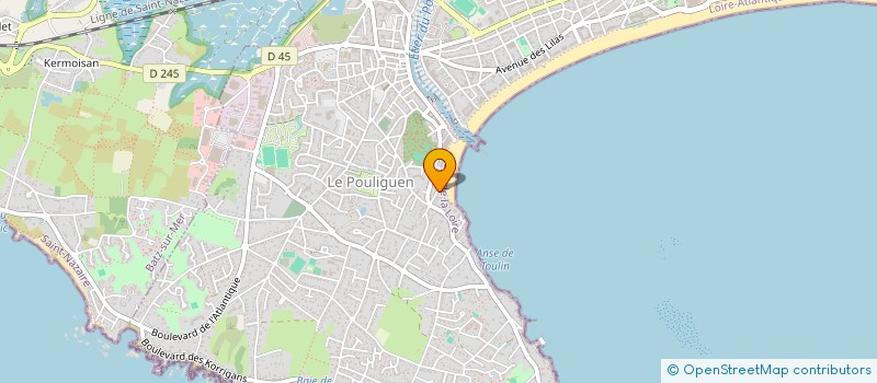 localisation de l'entreprise CORTO RACE à LE POULIGUEN