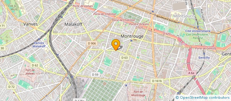 localisation de l'entreprise CORTON CLOS DU ROI à MONTROUGE