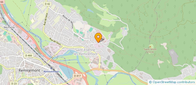 localisation de l'entreprise CORUK ABUZER à SAINT-ETIENNE-LES-REMIREMONT