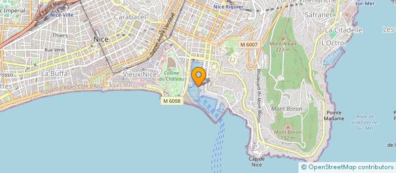 localisation de l'entreprise CORUM à NICE