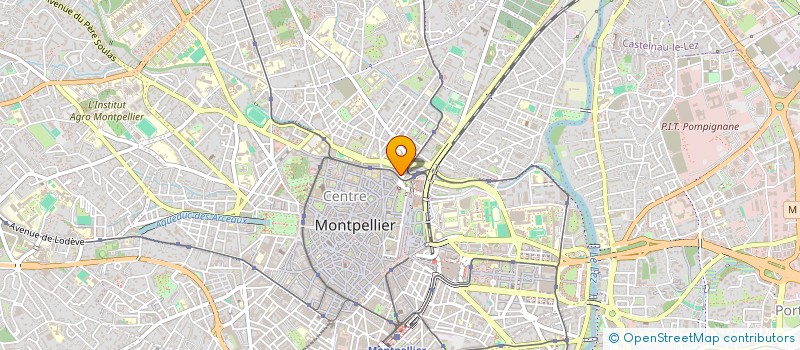 localisation de l'entreprise CORUM ALIMENTATION à MONTPELLIER