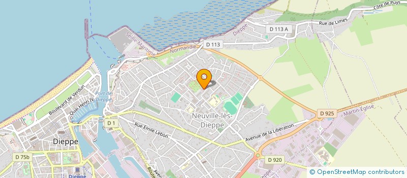 localisation de l'entreprise CORUM ETANCHEITE 76  DIEPPE