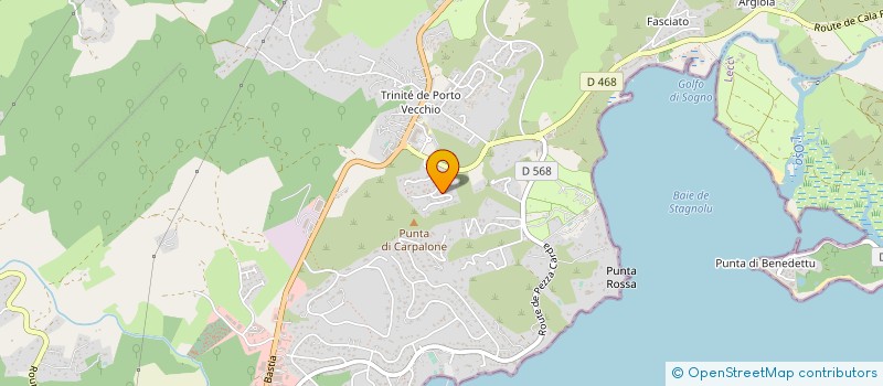 localisation de l'entreprise CORUNEDDU  PORTO-VECCHIO