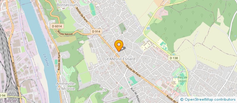 localisation de l'entreprise CORUSCANT  LE MESNIL-ESNARD