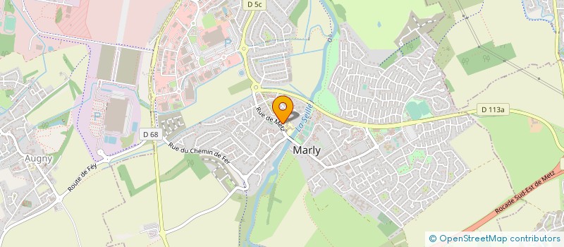 localisation de l'entreprise CORVEE NORROY à MARLY