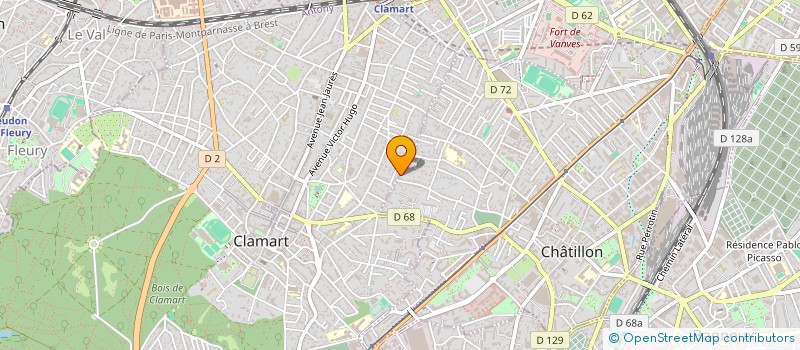 localisation de l'entreprise CORVINO'S CONSORTES à CLAMART